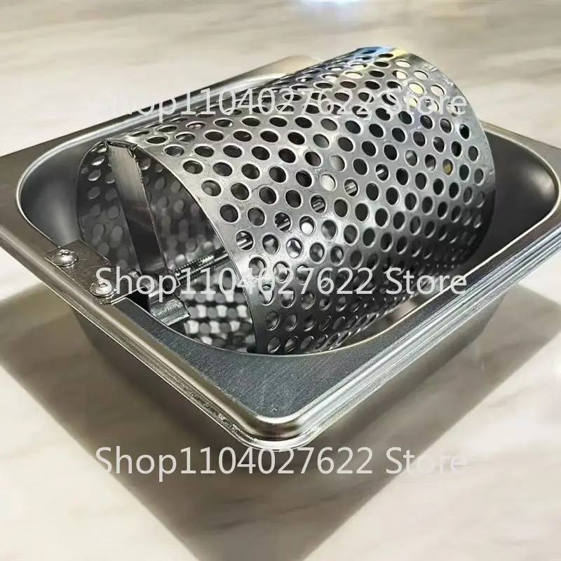 

forStainless Steel Butter Roller Easy to Clean Sturdy Removable Butter Applicator for Burger Shop Outdoor Restaurant Bread