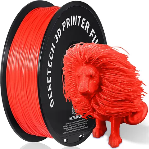 Пластиковая нить Geeetech Pure PLA PETG для 3D-принтера, 1,75 мм, 1 кг (2,2 фунта), не спутывается, материалы для 3D-печати, вакуумная упаковка топ 12 пла-пластик - №5