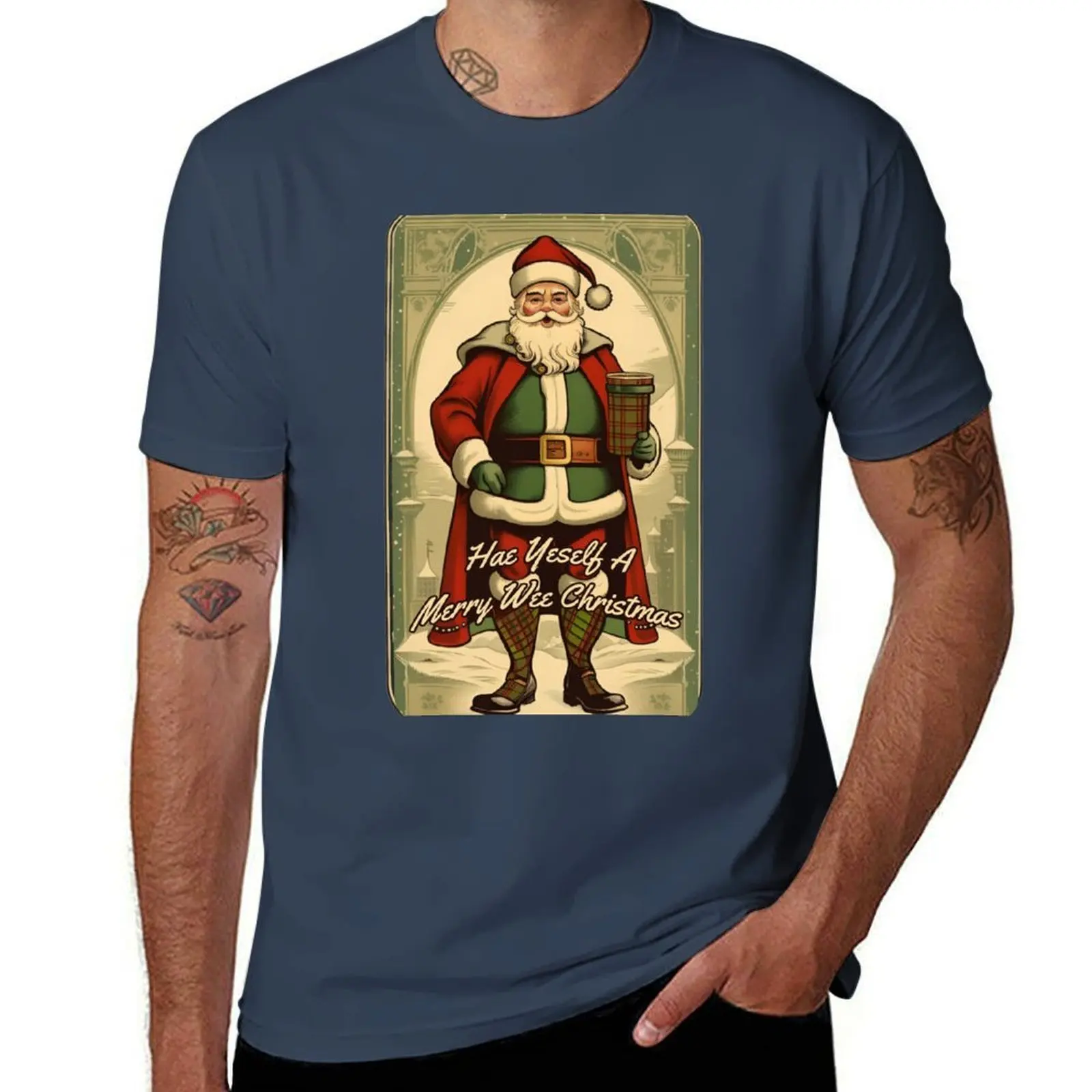 

Merry (#09) set!] A a [Create Wee Christmas Hae Yeself T-Shirt Casual Trendy Streetwear Tee Shirt