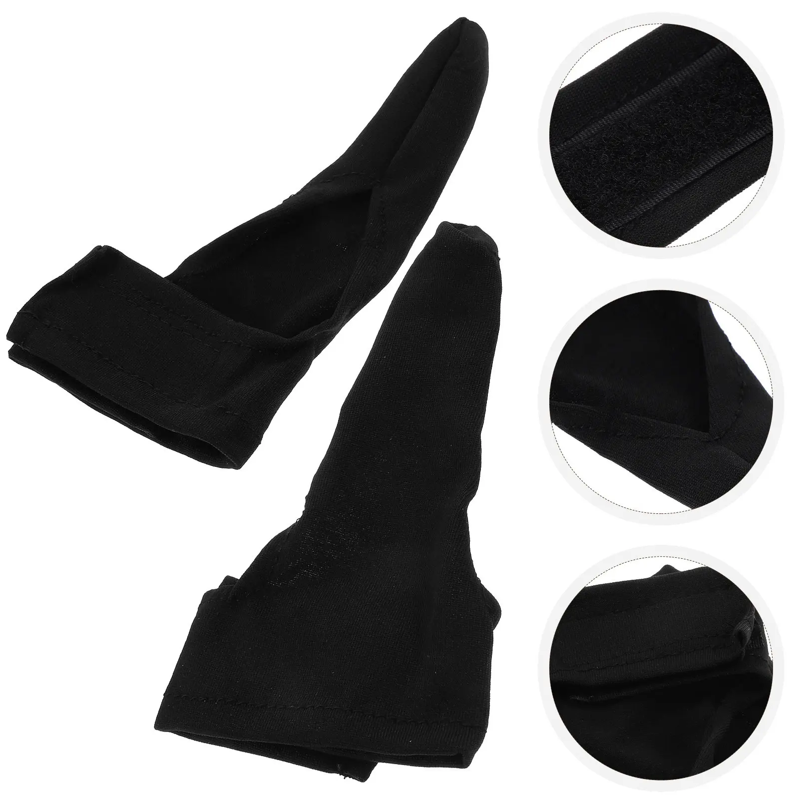 

1 Pair Compact Bowling Thumb Sleeve Lightweight Soft Breathable Thumb Protector Gloves Reusable Comfortable Bowling Hand Gear