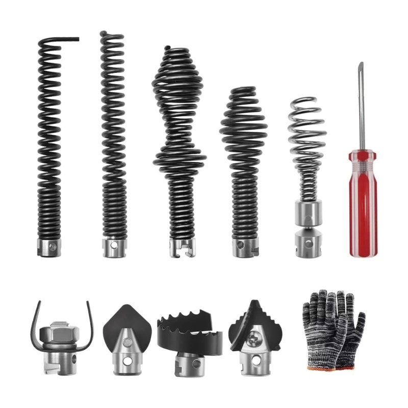 Simple 16mm Pipe Cleaning Tool Set Highlighting Gloves And Standard Link For Hassle Complimentary Action Everywhere