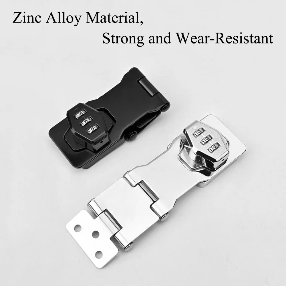 Anti-theft Combination Locks Keyless Household Security Cabinet Password Lock for Door Locks Shoe Cabinets Drawers Wardrobes