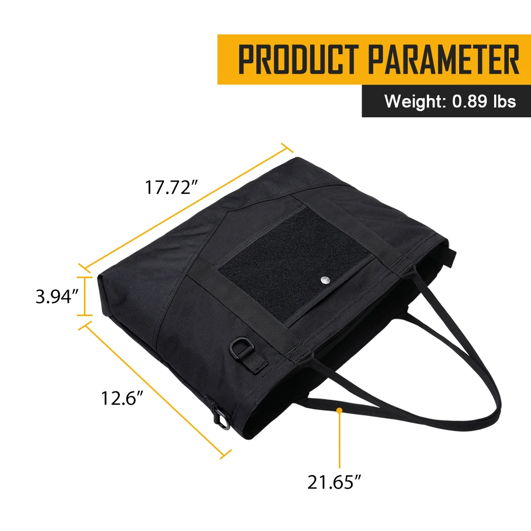 حقيبة حمل تكتيكية محمولة من IDOGEAR، حقيبة تخزين أدوات خارجية ذات سعة كبيرة