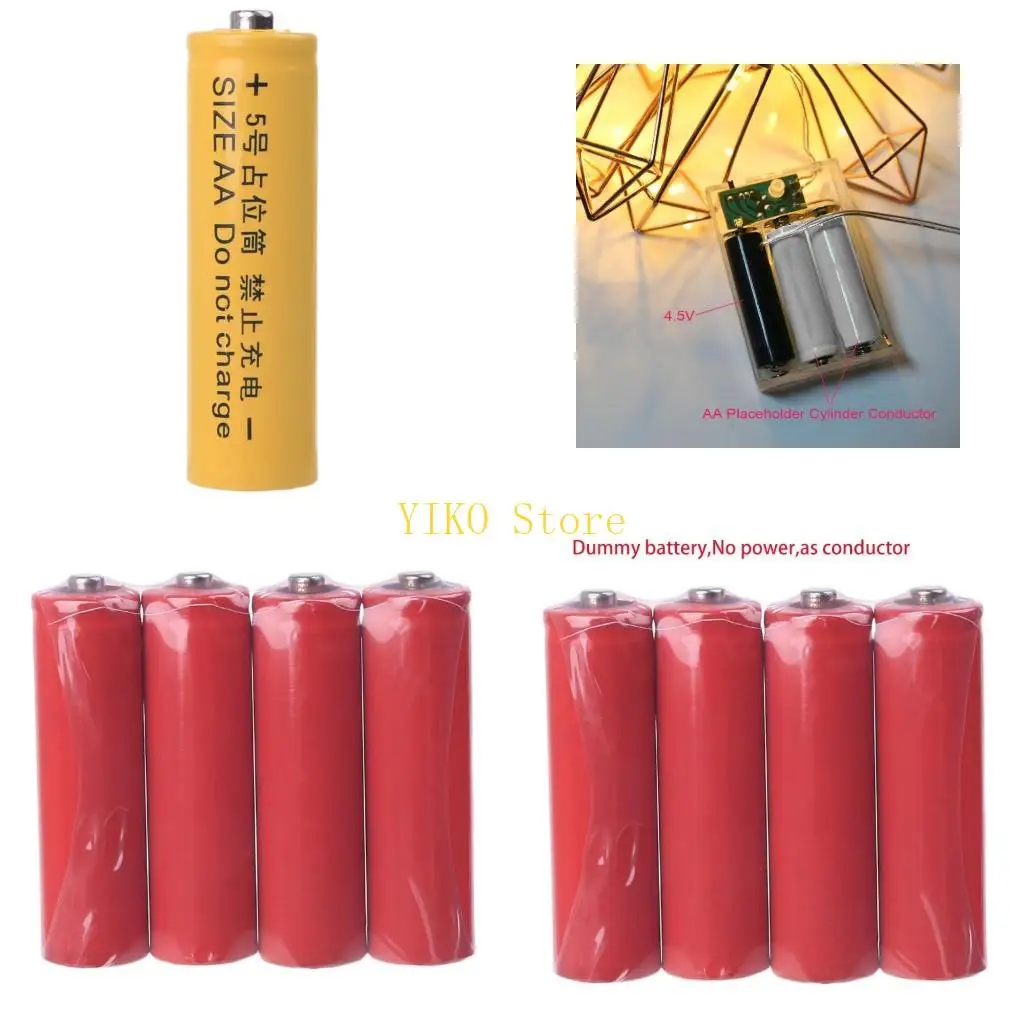 K32C No Power AA 14500 Dummy Fake Battery Setup for Shell Pl