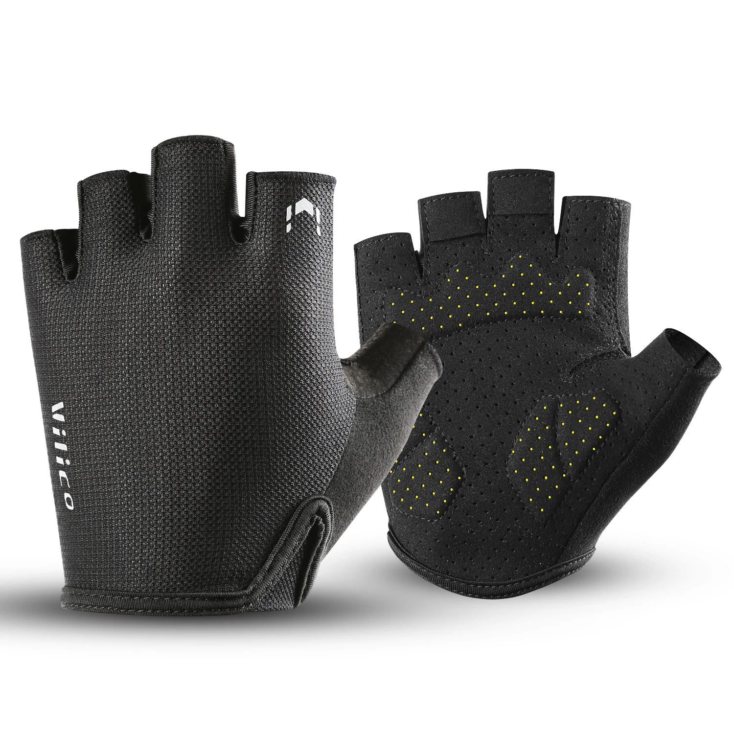 AliExpress Cycling Gloves,Outdoor Sports And Fitness Half Finger Gloves,Iron Rolling,Wear-Resistant,Anti Slip,Breathable Fishing Gloves