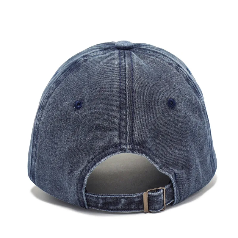 للجنسين خمر قبعة بيسبول قطنية مغسولة شعار مخصص مطرزة Snapback قابل للتعديل لينة ظلة قبعة الرجعية