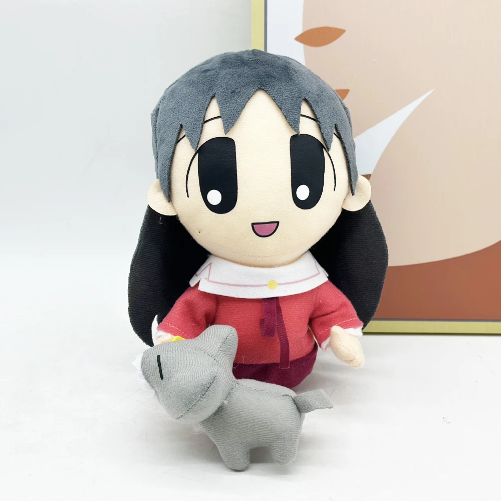 

Anime Azumanga Daioh Sakaki Feeding Kamineko Plush Doll Cartoon Cute Soft Dolls For Kid Birthday Christmas Gift