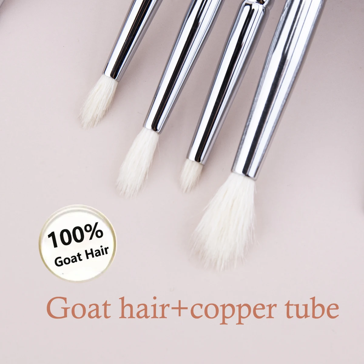 17pc Professional Eyeshadow Crease Blending Smudge Makeup Brush Set High-quality Copper Tube&horsehair&goat Hair Eye Makeup Tool
