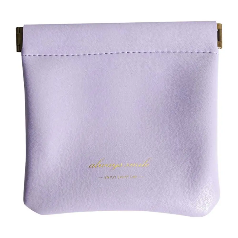 

Multicolor Sundries Case PU Leather Earphone Protective Sleeve Small Coin purse Cosmetic Bag Mini Earphone Bag