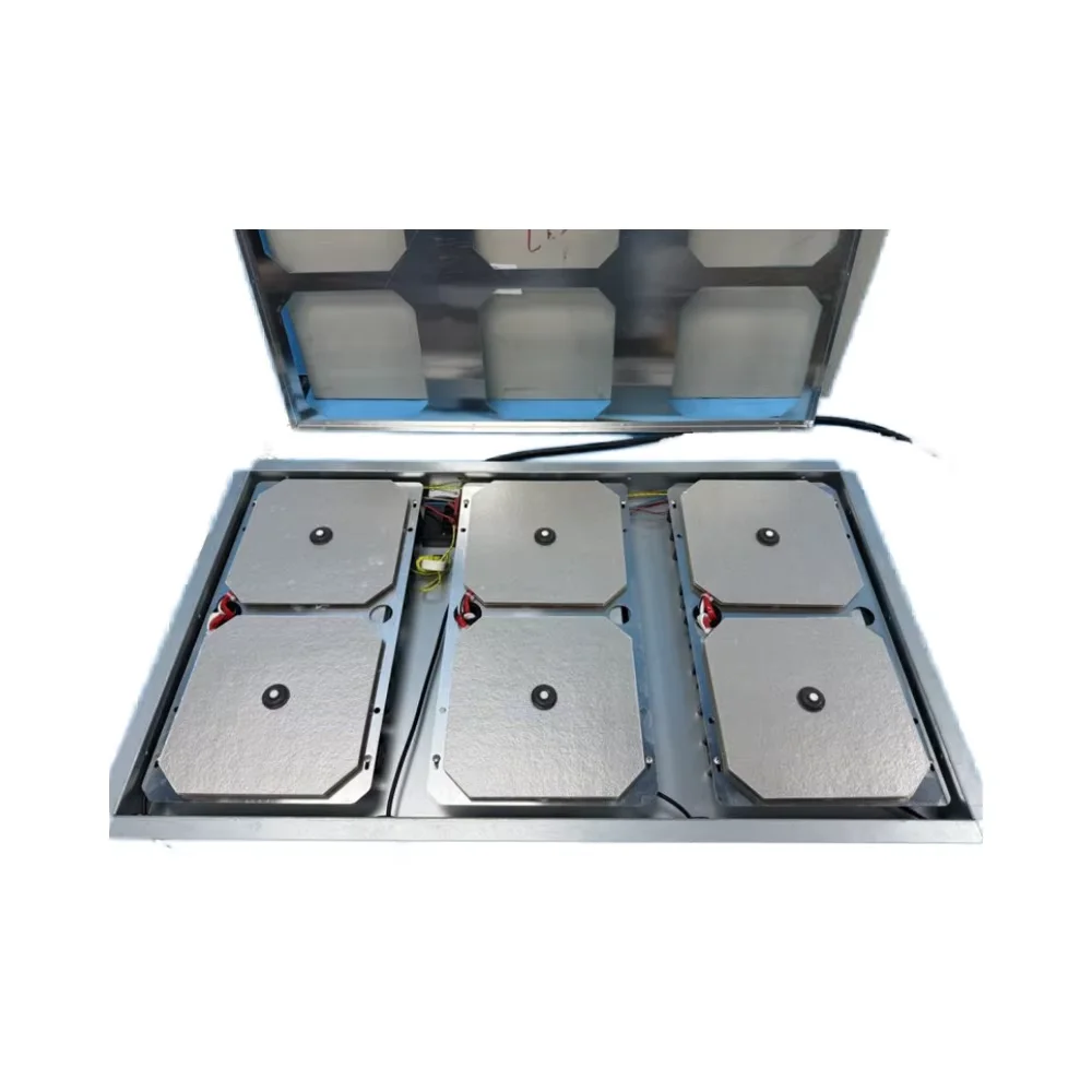 Built-in 6 Burners Invisible Induction Cooktop Hidden Under Granite Marble Countertop