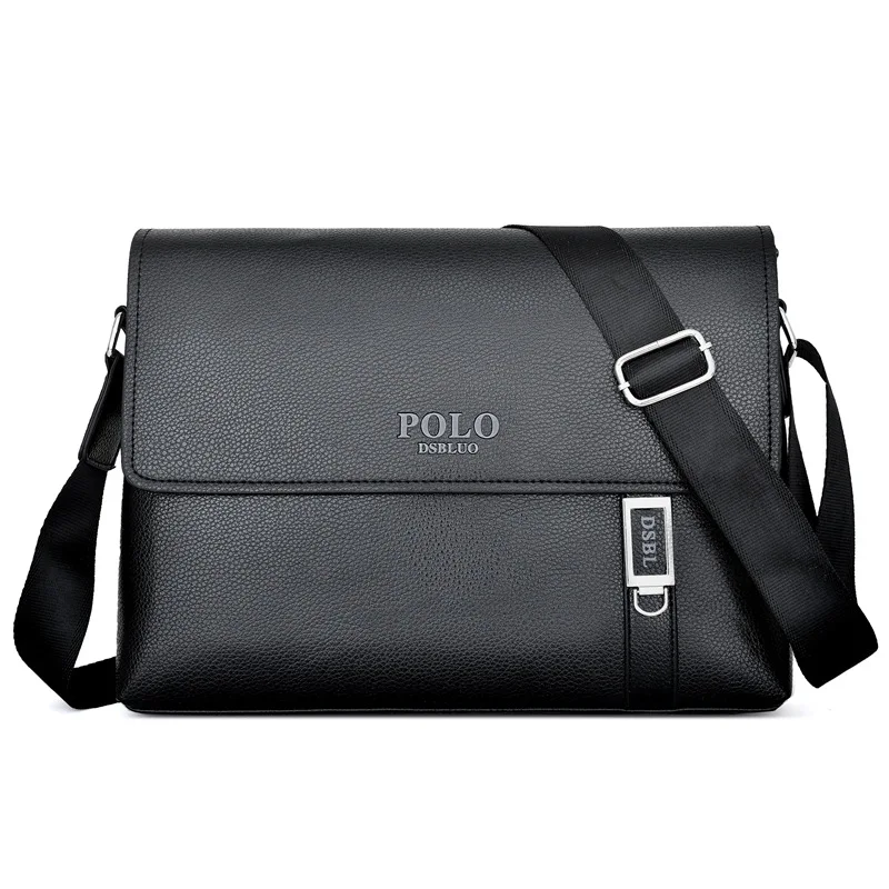 

Business Men Leather Shoulder Bag Boy Crossbody Designer Luxury Briefcase Messenger Bags Male Christmas Gift Men's Handbags