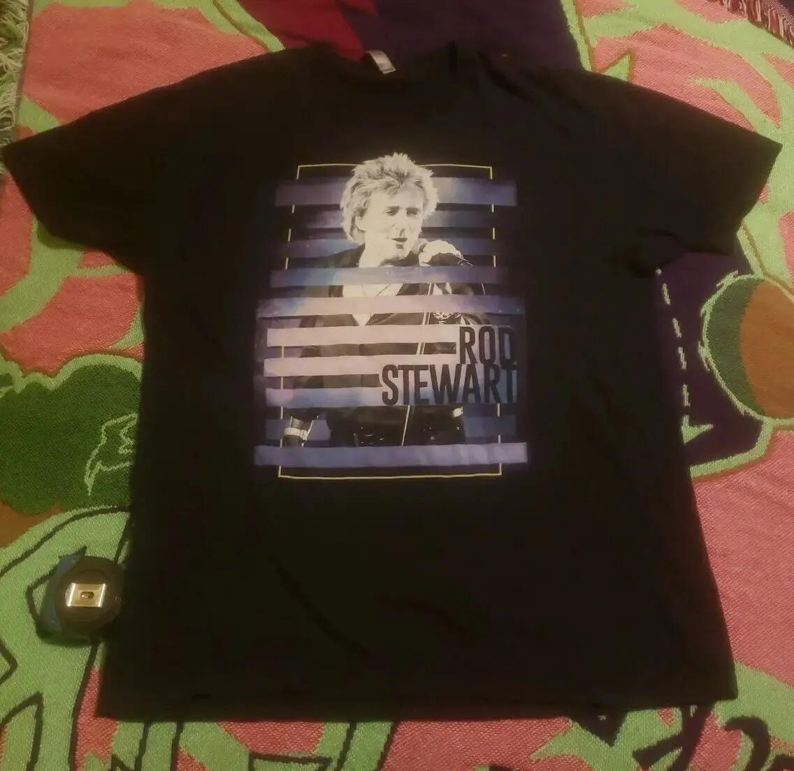 2017 Rod Stewart Concert Tour T Shirt Xl Band