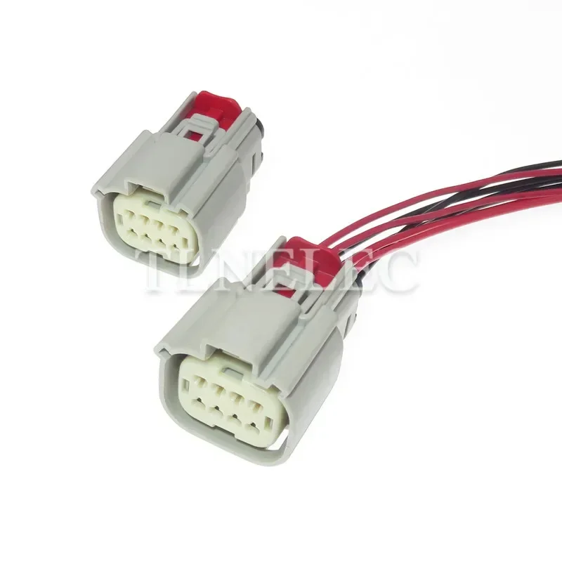 8 Pin Way Automotive Modification Plastic Housing Waterproof Electrical Socket With Wires 33472-4928 Car Sealed Connector
