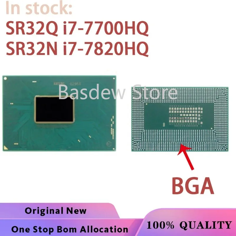 

I7-7700HQ SR32Q I7 7700HQ I7-7820HQ SR32N I7 7820HQ BGA Chipset 100% Test