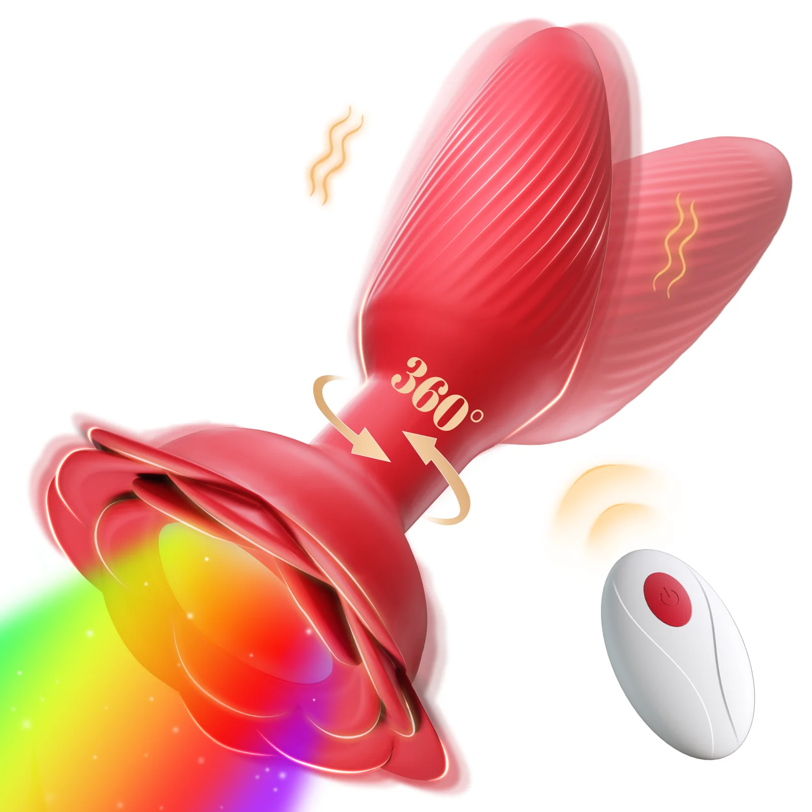 Prostate Massager Male: Real-World Experience With the 360° Rotating Vibrating  Butt Plug