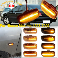 LED For Renault M5 Nissan Infiniti G20 Skyline R34 Almera N15 N16 Sequential Flashing LED Turn Signal Light Primera P11 P12