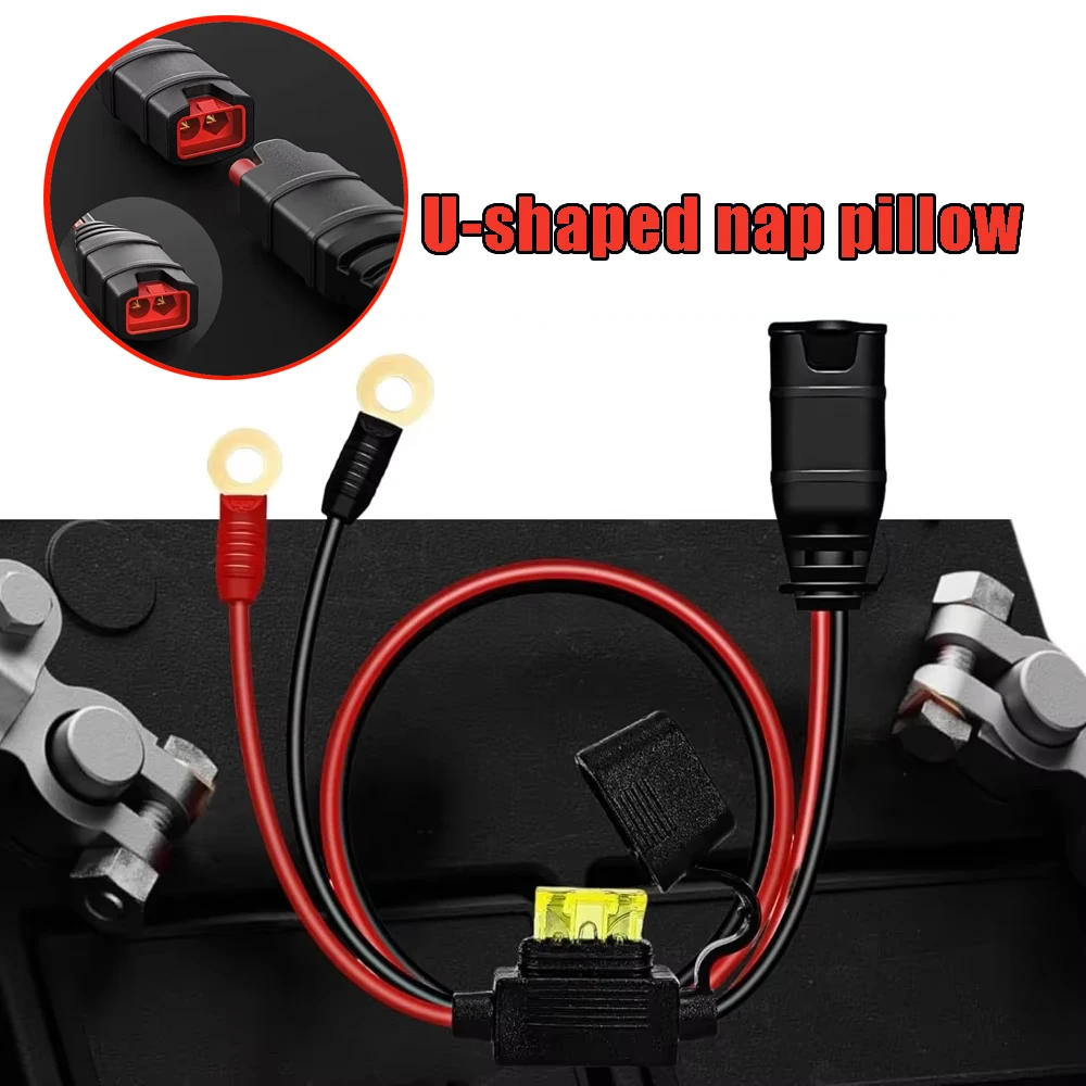 

Кабель-жгут 53 см, 16AWG с клеммами X-образной формы и M6 с ушками для зарядных устройств Noco, аксессуары для подключения аккумуляторов