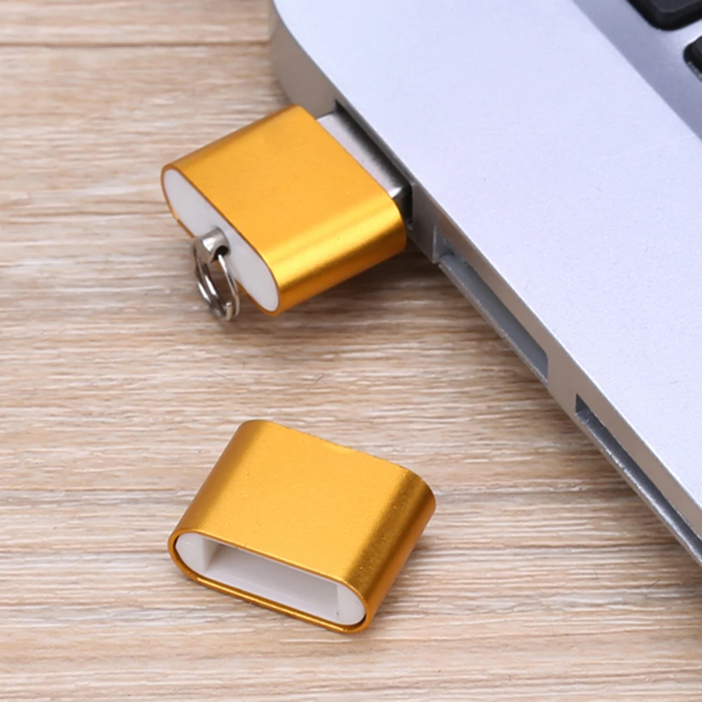 

Миниатюрный USB 2.0 T-адаптер для чтения карт памяти TF из алюминиевого сплава