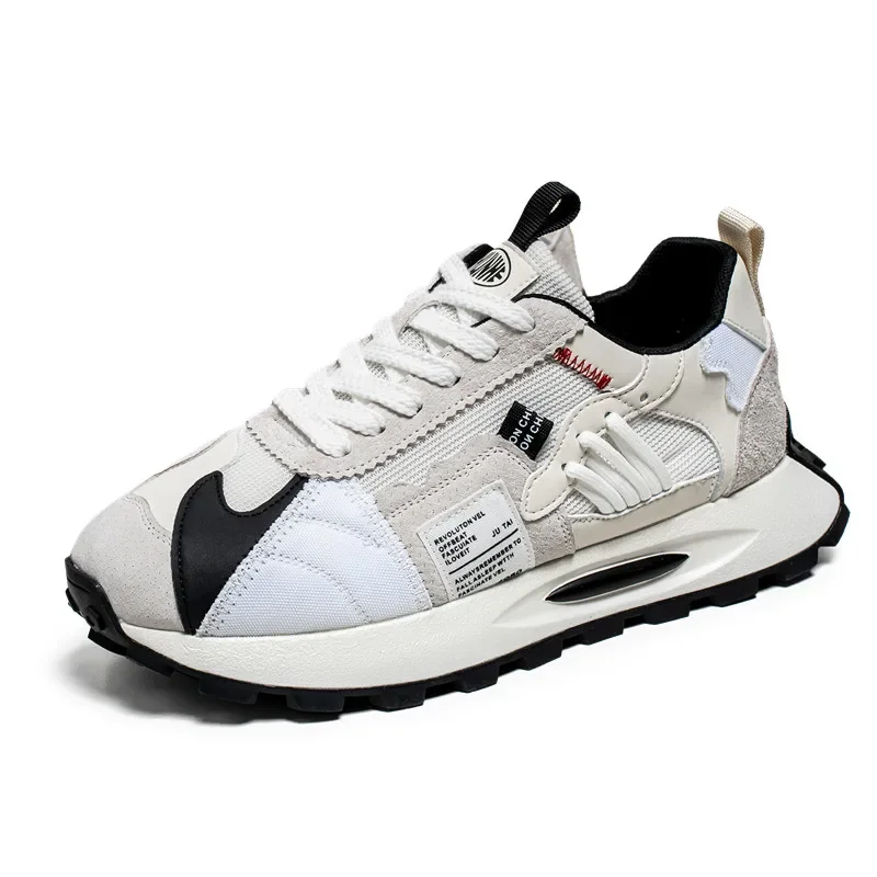 

Fipatbu Men's Casual Sports Shoes Anti-Slip Breathable Walking Shoes with Wide Base Design for Comfortable Walking