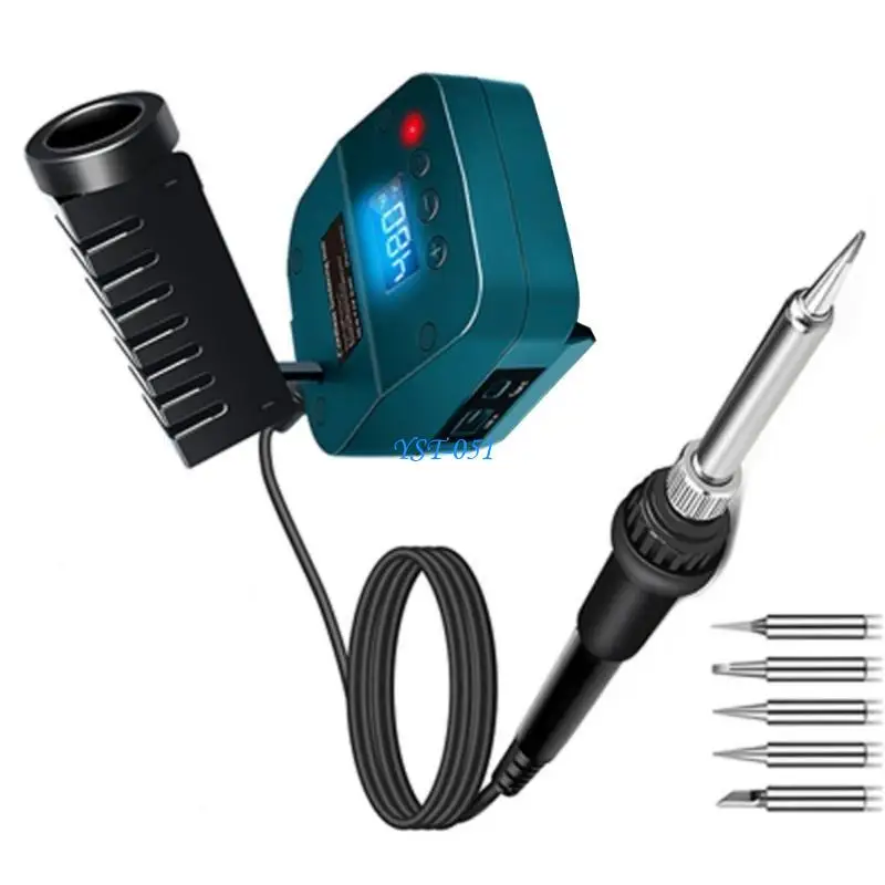 E15A Soldering Iron Tool With Memory Function LED Indicators For Electronics Repair
