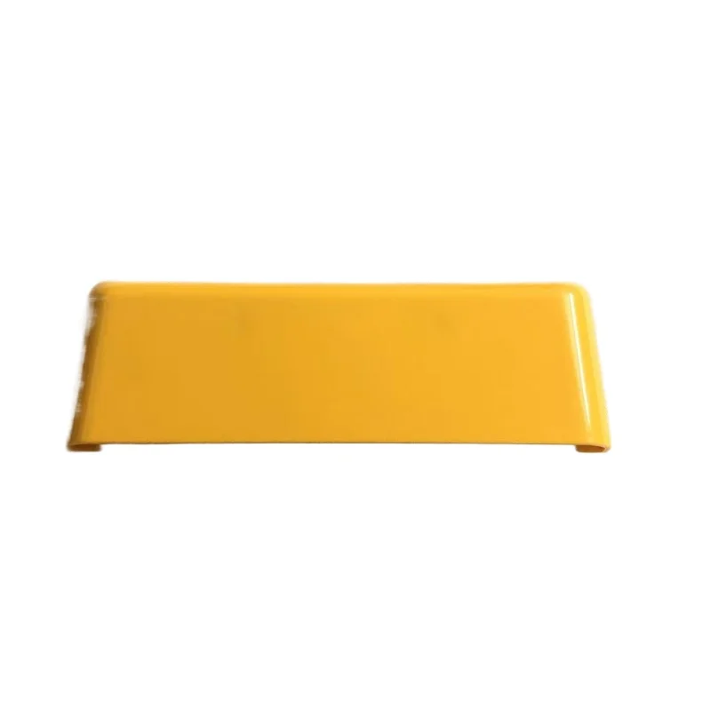 Yellow Black Cab Door Hinge Cover Plate Excavator Parts for Komatsu 130 200 210 240-8
