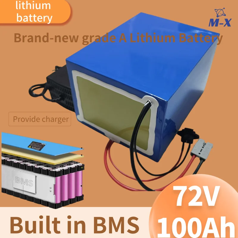 

72V 100AH Electric Bike Scooter motorcycle lithium battery pack 72V 3000W 5000W 8000W Battery
