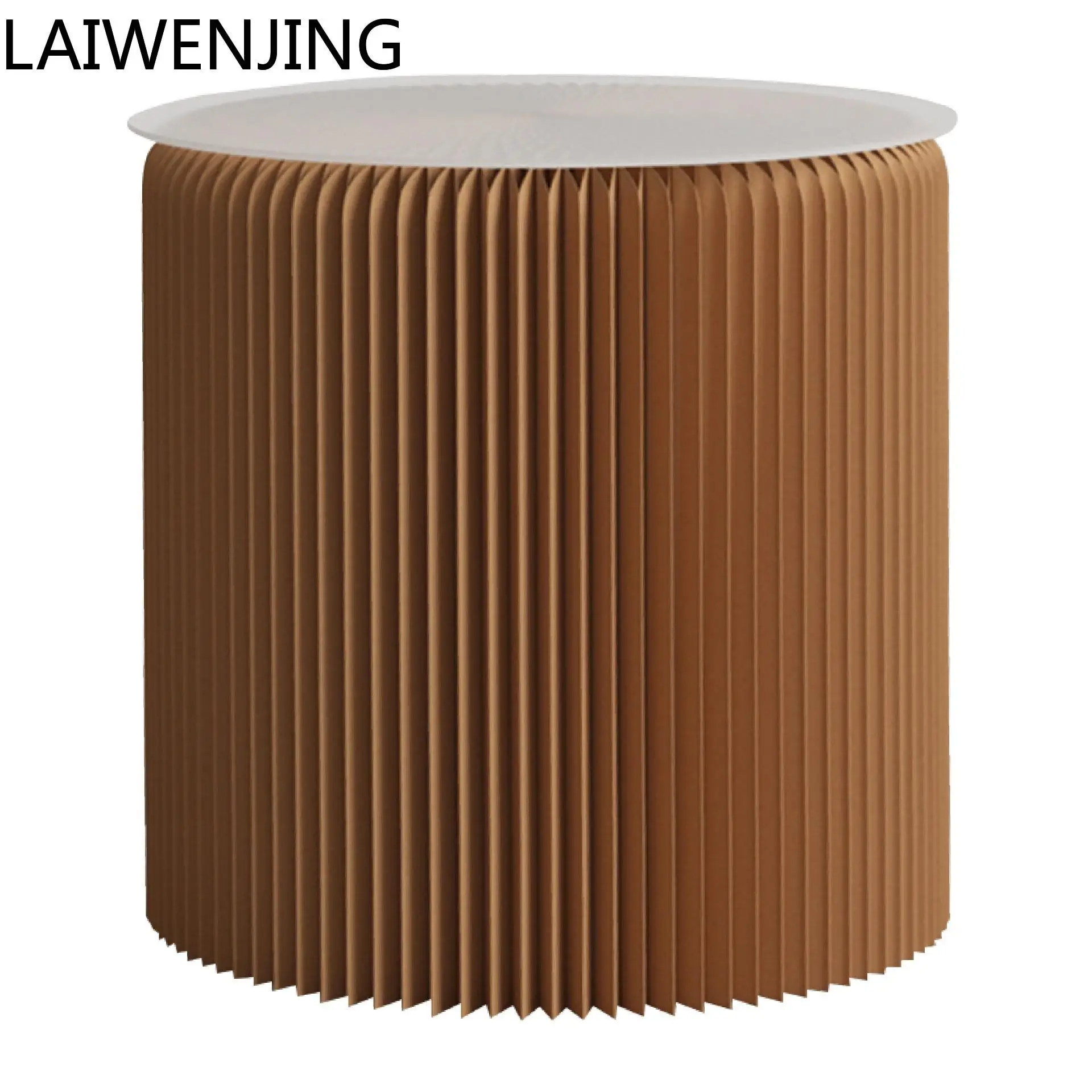 

HLZ side sofa living room round corner light luxury bedside small table creative simple small coffee table