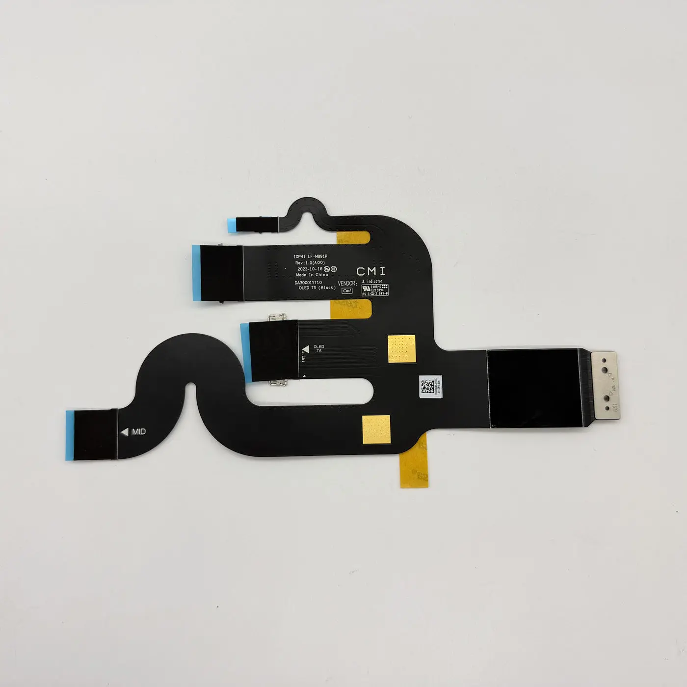 For Dell XPS14 9440 IDP41 Screen Cable OLED Touch Ribbon Cable LF-M891P DA30001YT10