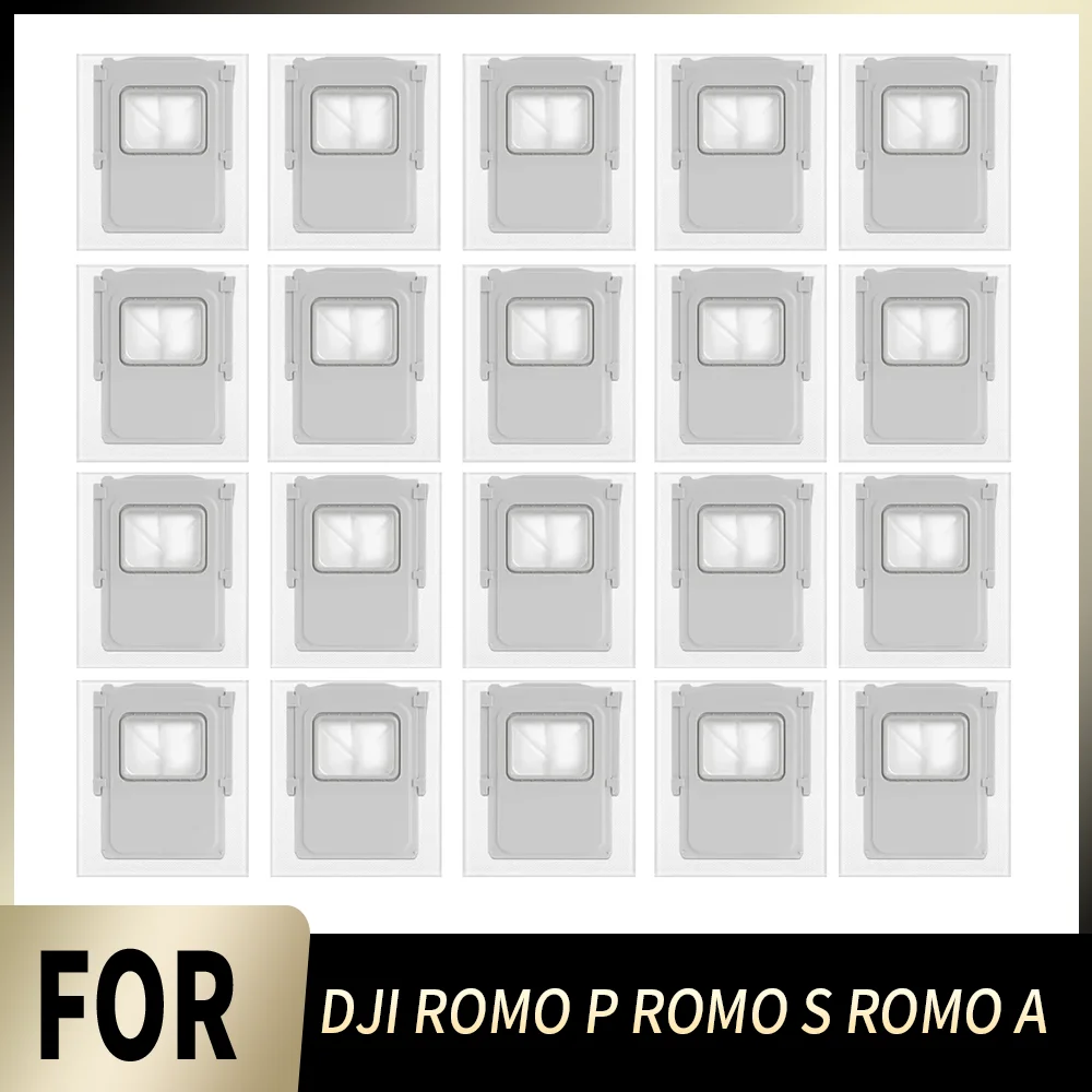 

Non-woven Fabric Dust Bag Practical Accessories For DJI ROMO P For ROMO S For ROMO A Robot Vacuum Cleaner Home Appliance Parts