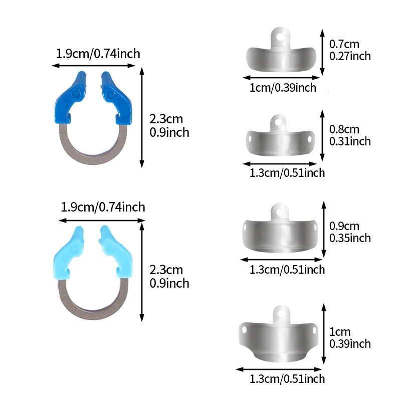 Dental Matrix Bands Clamp Sectional Contoured Matrix System with Universal Narrow Clamping Ring Holder Dentistry Materials view 3