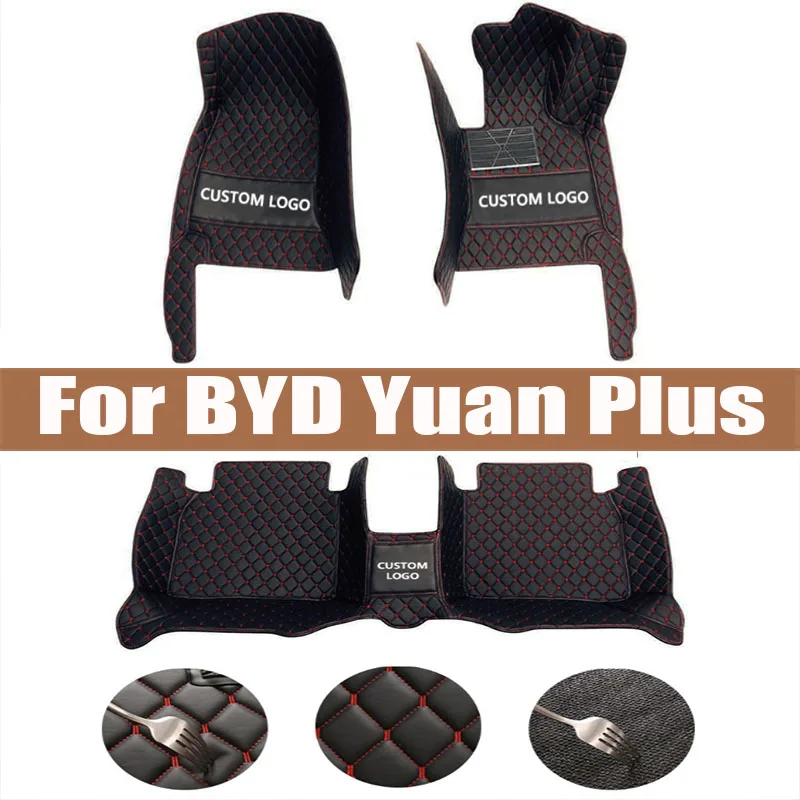 

Carpets For BYD Yuan Plus Atto 3 2021 2022 2023 2024 Atto3 Car Floor Mats Auto Interior Accessories Automobiles Parts Cover