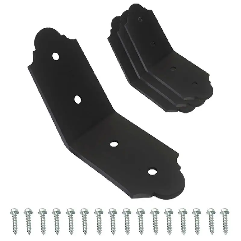 

45 Degree Mount Bracket high quality metal Corner Cutting Heavy Duty For Shelving Machine Decorative Outside Mount Bracket