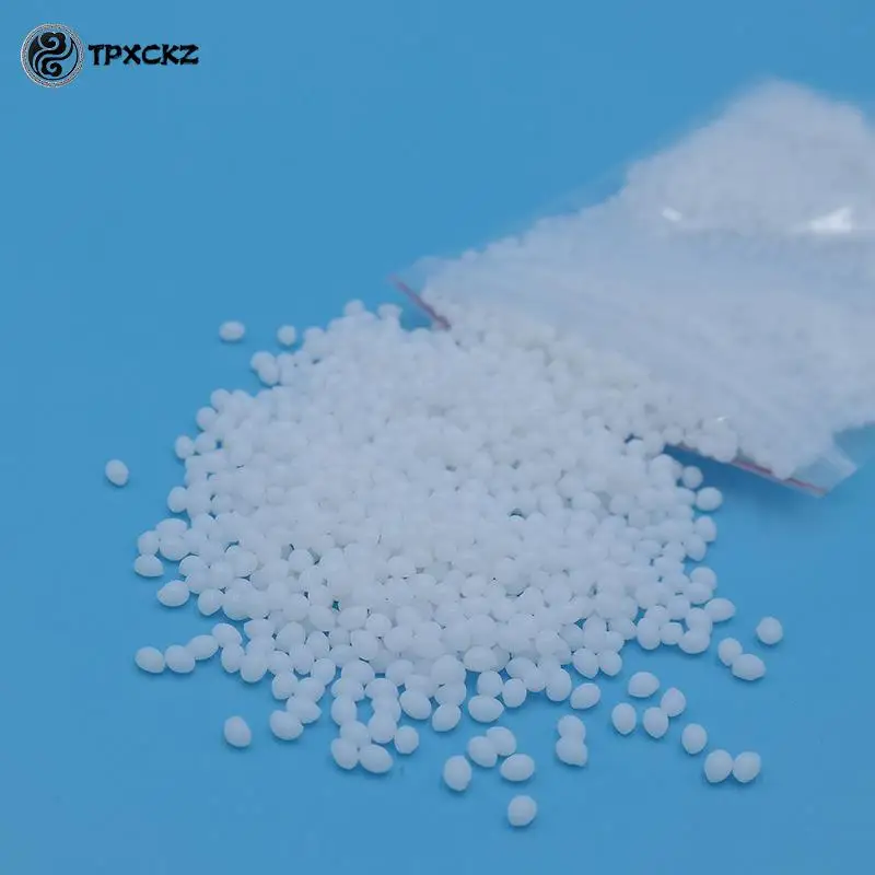 50g/100g White Polymorph Thermoplastic Friendly Plastic Aka Polycaprolactone Polymorph Pellet DIY Ceramics Tool 3mm Grainy