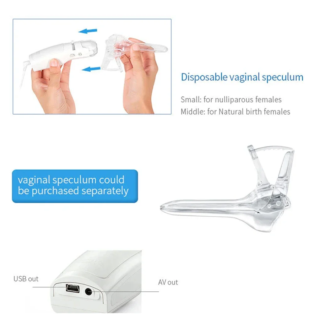 SINOHERO Mini Colposcope with Digital Video for Accurate and Convenient Health Monitoring Health Monitors Accessories