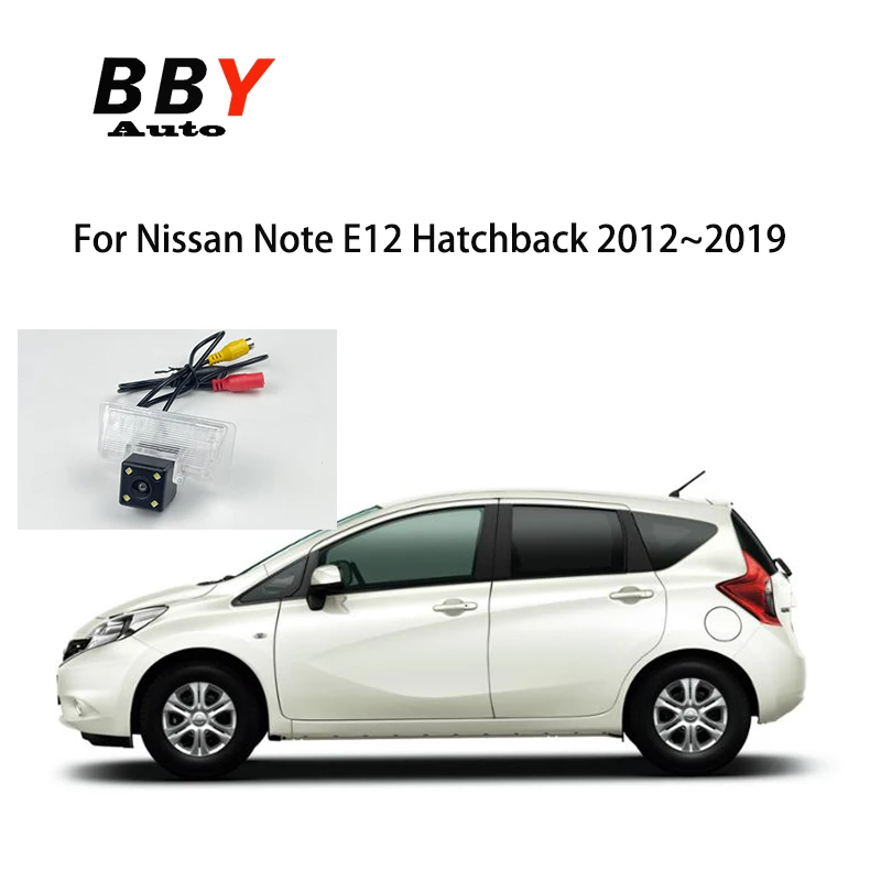 For Nissan Note E12 Hatchback 2012~2019 Car CCD LED Backup Reverse Rear View Camera Car Parking Monitor