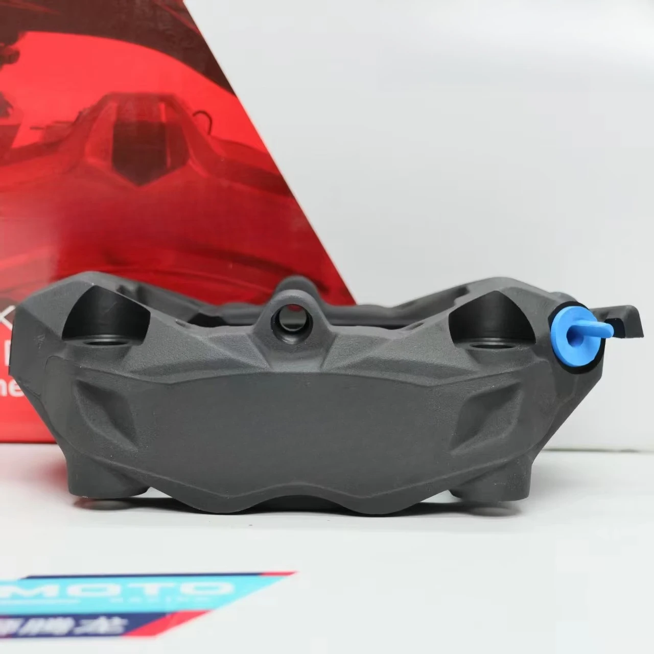 M4.32 High Performance Brake Caliper 100 mm Spacing, Black without Brake Pads, Right Side Caliper