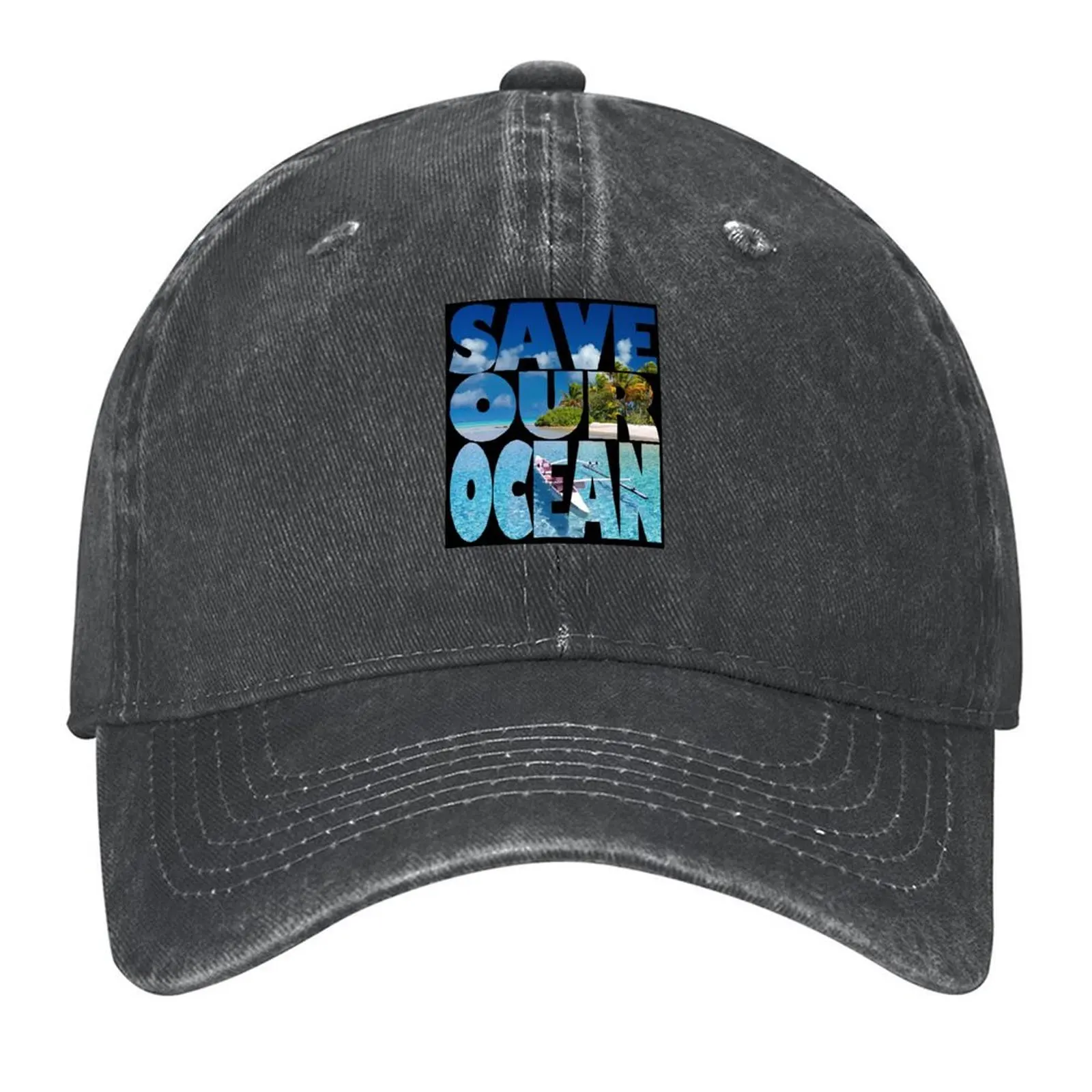 

Save Our Ocean Baseball Cap men's big size hat sun caps Anime Hat cute Women's Hats 2025 Men's