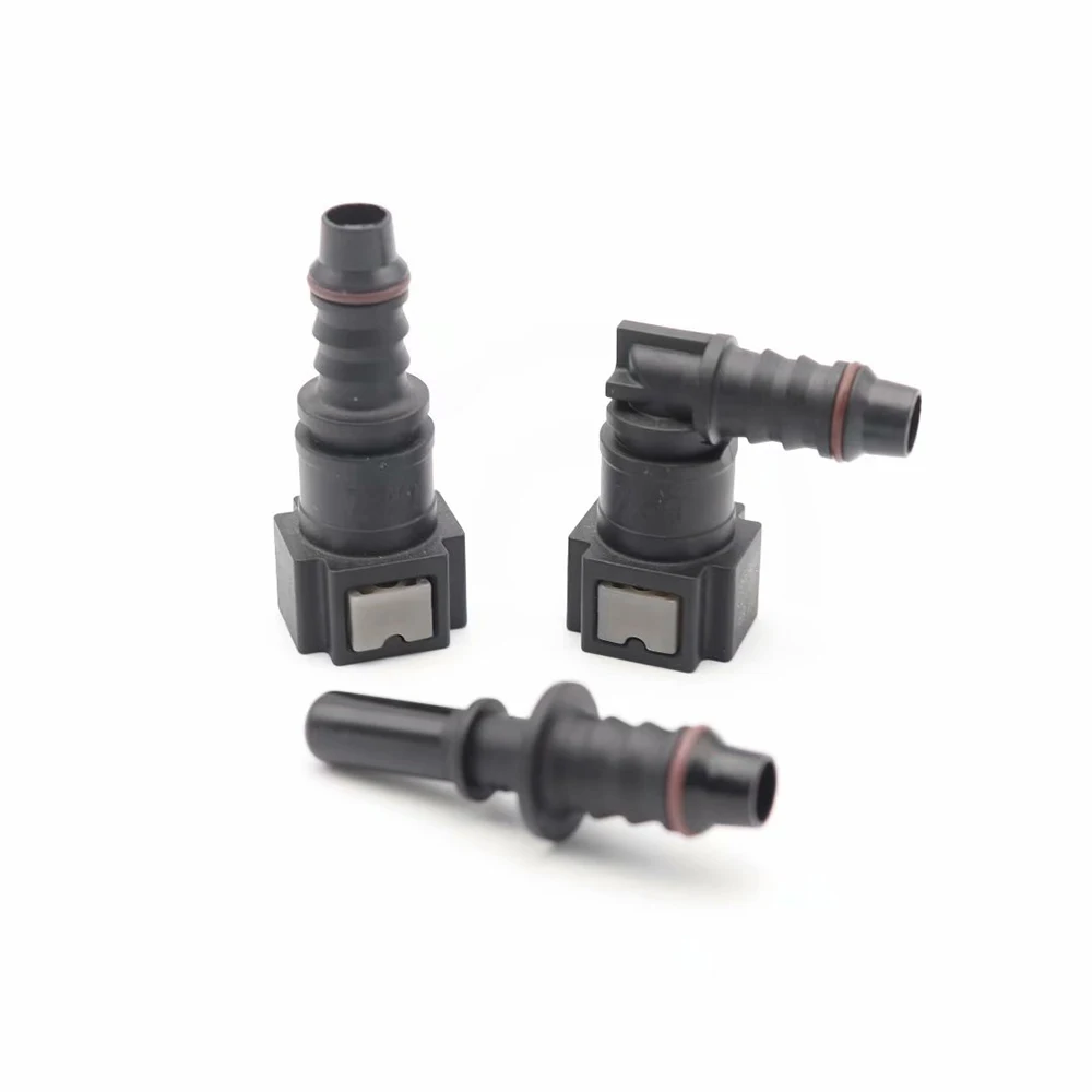 Car Fuel Line Quick Connector Plastic Hose Joint Coupler ID6/8 7.89/9.49/9.89 Release Gas Oil Pipe Connect Accessories Car Tools