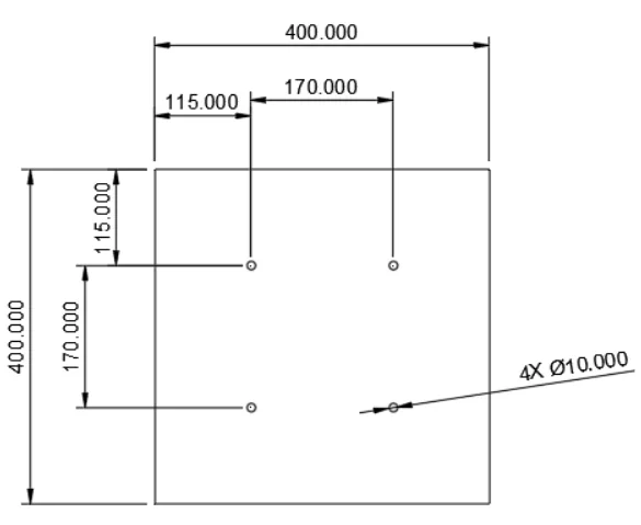 Imagem -03 - Cama de Aquecimento Flexível para Impressora 3d Ender Extensor 400 Kit com Thermister 100k e 3m Psa Silicone Heatbed 400x400 mm 120v 720w