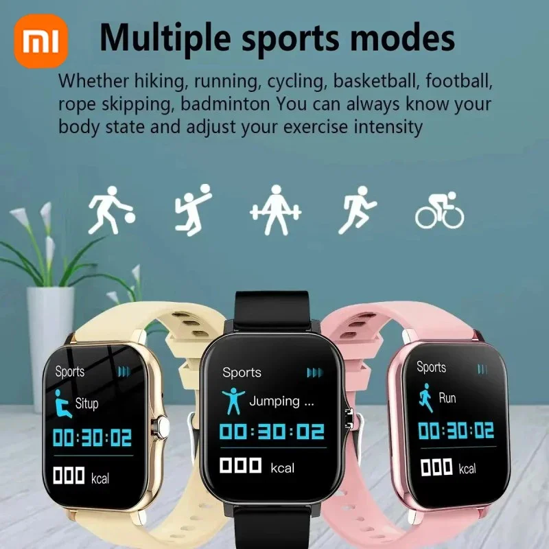 Xiaomi smare nézni vel Fülhallgató Hölgy Adomány Élegáns játékos Fitnesz watches Kőr Aránylat Képellenőrző Vízálló smartwatch számára IPhone samsung