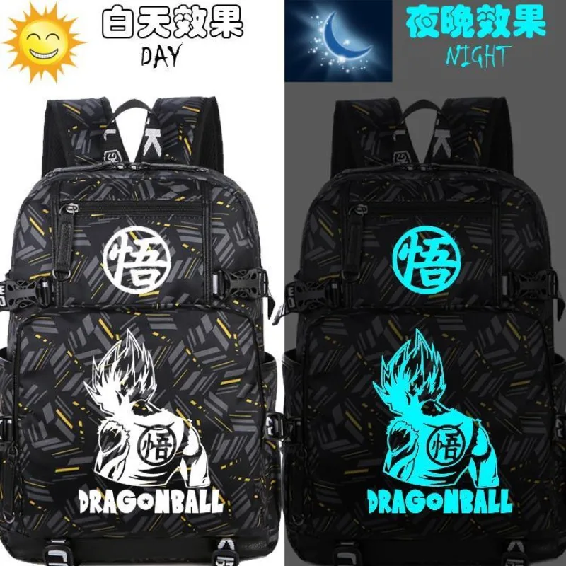 Seven Dragon Ball Luminous Schoolbag Animation Peripheral Male and Female Junior High School Students Backpack