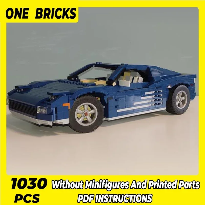 Moc Building Blocks Supercar Model Speed Champion 10265 Technical Bricks DIY Assembly Construction Toys For Childr Holiday Gifts