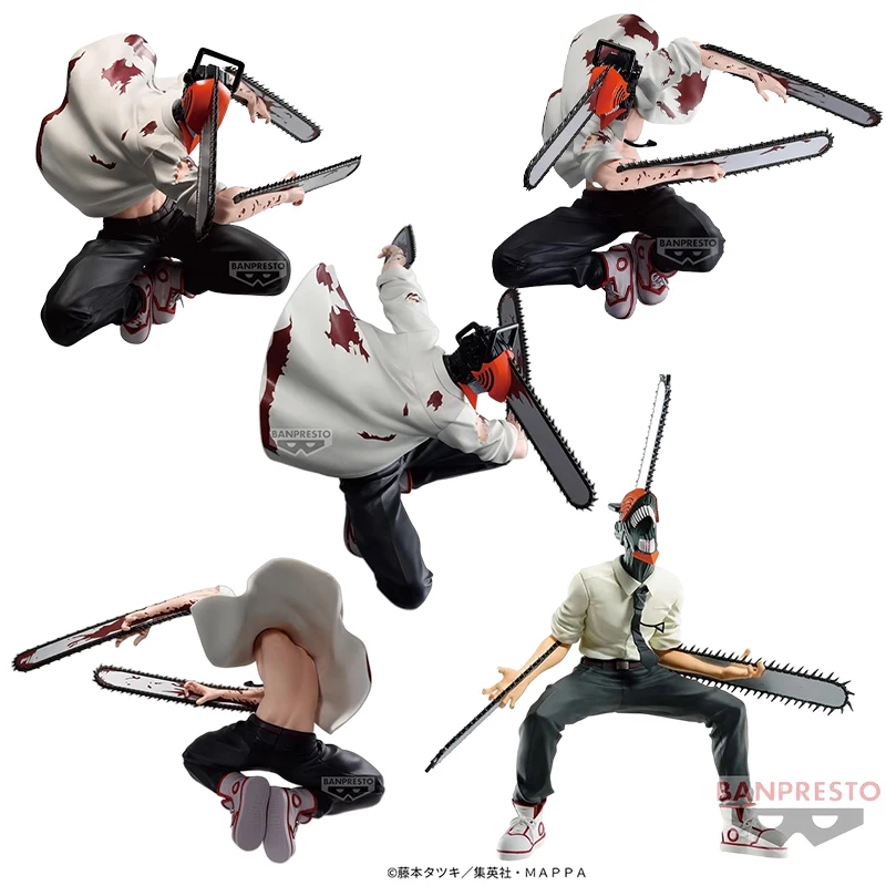Banpresto Chainsaw Man Juego de figuras del premio "escena de batalla icónica" - Denji & Power (oficial de Bandai) ​