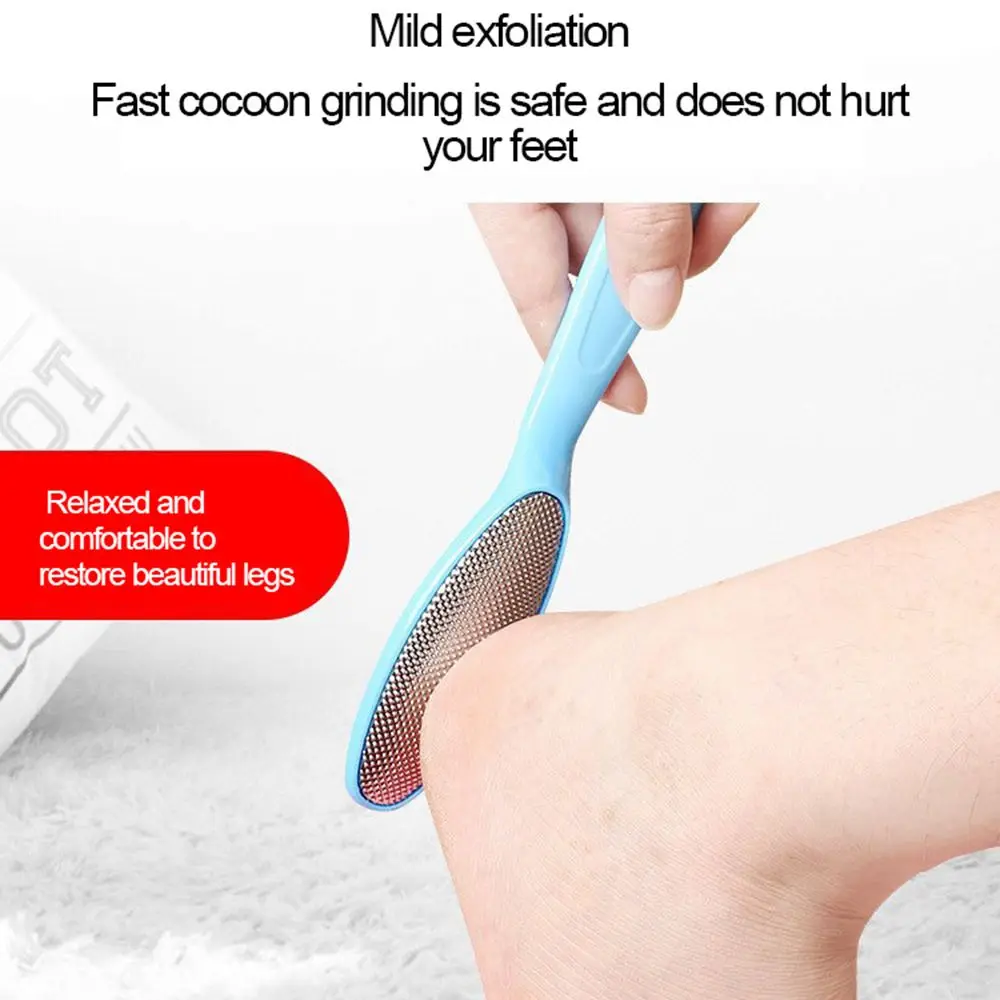 Remover pele dura ralador de pé rasp removedor de calos colossal purificador de pé arquivo de pé de aço inoxidável