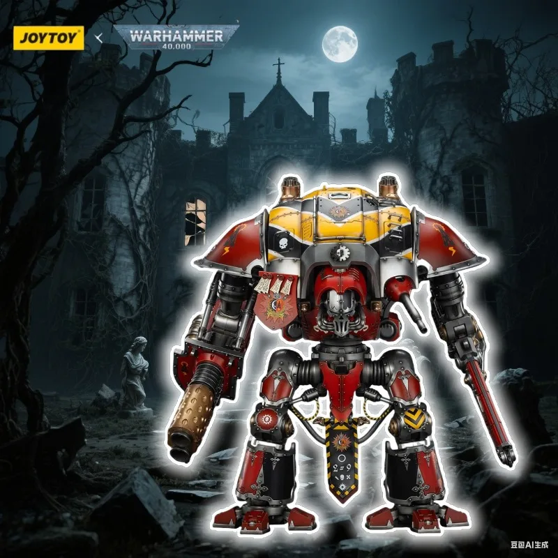 

【В наличии】JOYTOY Warhammer 40K 1/18 Imperial Knights House Raven Knight Errant Аниме Фигурки Игрушки Мех Модель Подарочная Коллекция