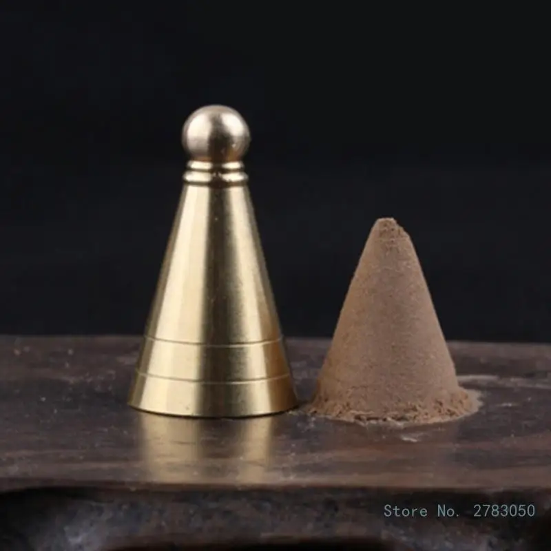 Professional Incense Cone Mold DIY Backflow Tower Incense Making Tools for Office Temple Gym Yoga Meditation Home Decor