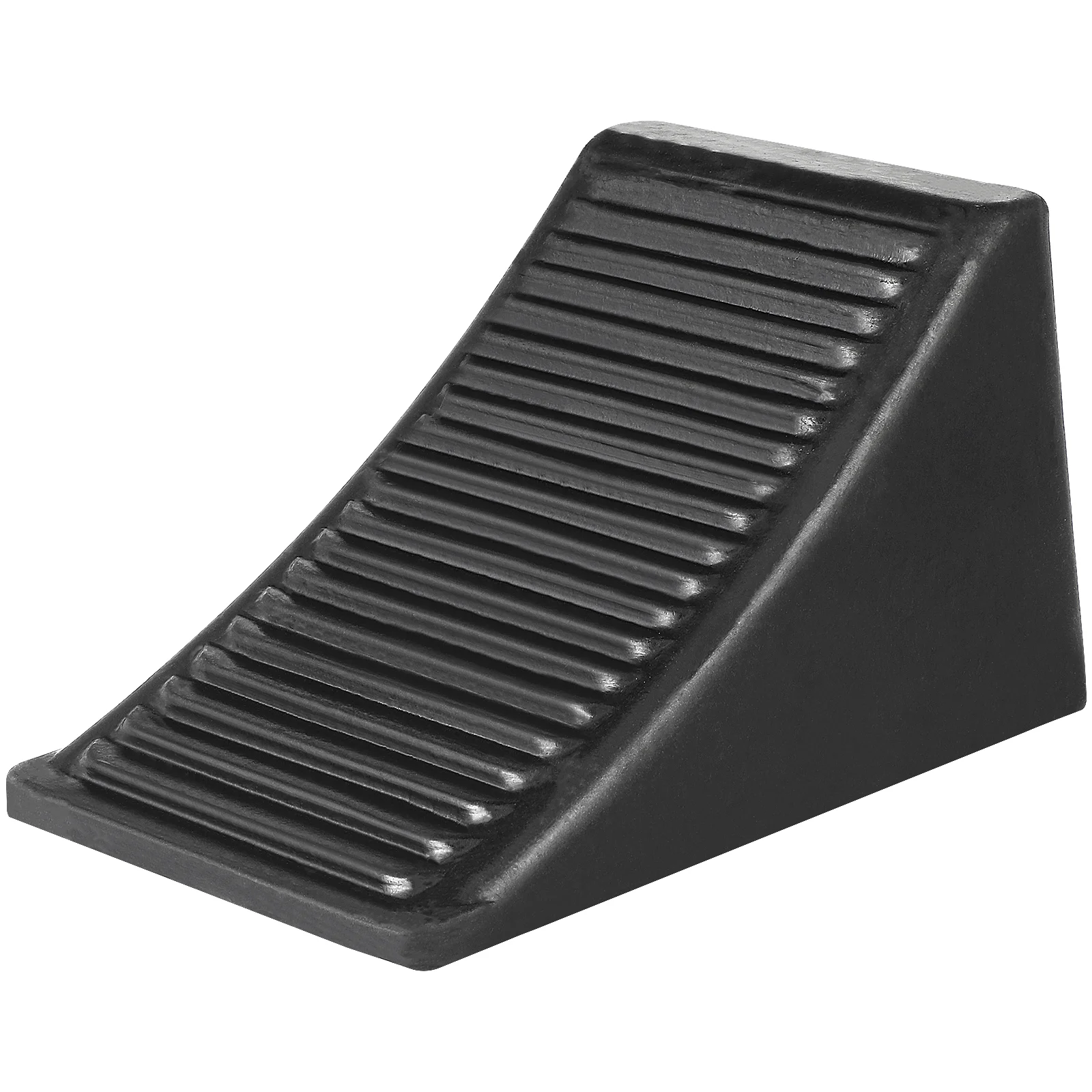 Rubber Wheel Chock Heavy Duty Block Ramp for Vehicles Cars Caravan Stopper