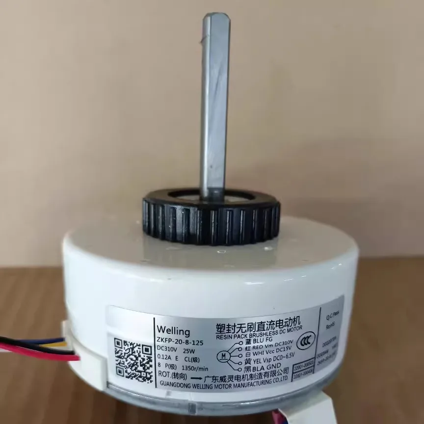 New For TCL Air Conditioner Indoor Unit DC Fan Motor ZKFP-20-8-125 DC310V 25W 1350r/min Conditioning Parts