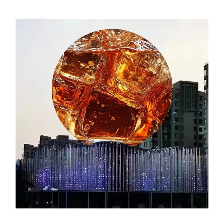 Tela de LED Esférica Criativa 360 Graus Flexível para Parede de Vídeo Globo, Alta Luminosidade 1000cd/m² para Planetário