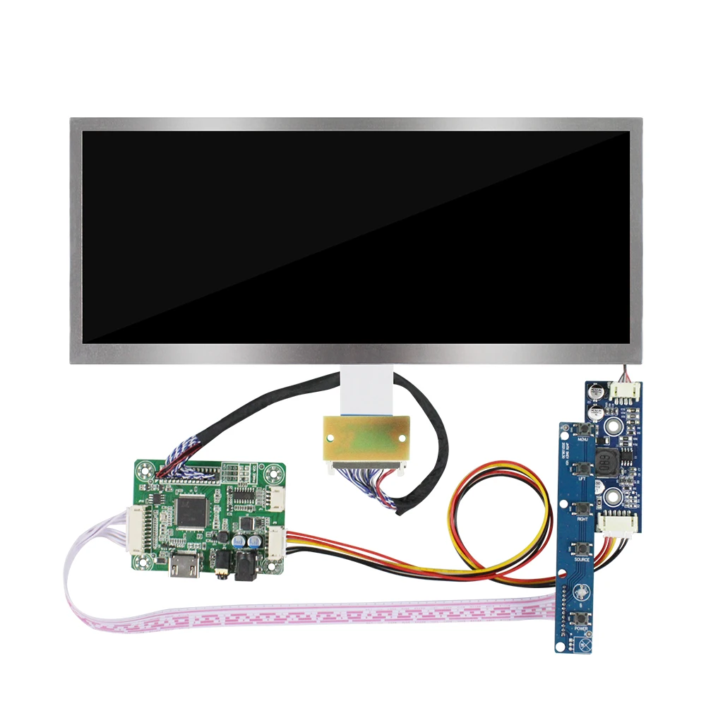 Imagem -04 - Tela de Exibição com Placa Hdmi 10.3 Polegada Tela Lcd para Carro Racing Digital Dashboard Venda Quente 1920x720 Hsd103kpw2-a10